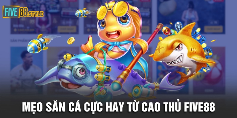 Mẹo săn cá cực hay từ cao thủ Five88